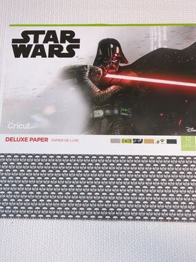🌸Cricut Deluxe Paper 12" x 12" - Star Wars Theme, 12 double sided pages